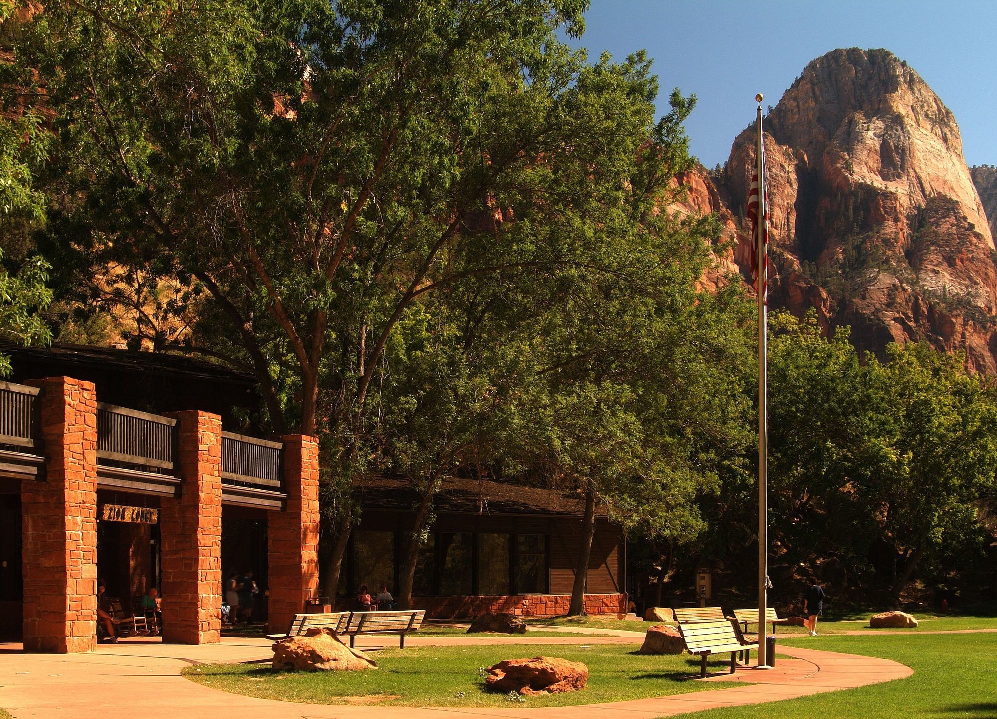 Zion Lodge Springdale Dış mekan fotoğraf